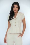 Refine Lapel Top