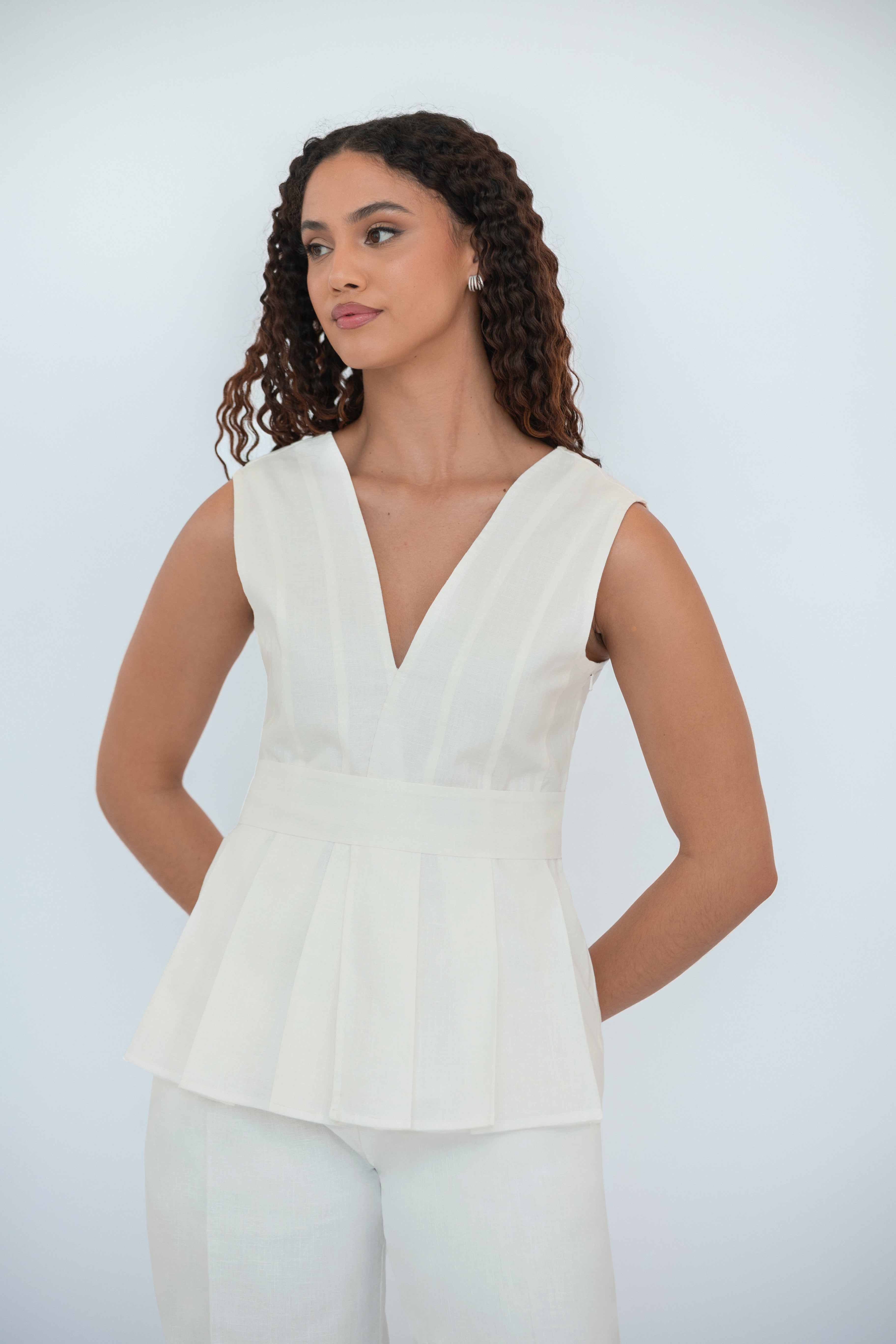 Drift Pleated Top